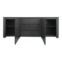 Μπουφές Kalya  σε ανθρακί απόχρωση 220x49x89.5εκ