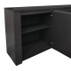 Μπουφές Kalya  σε ανθρακί απόχρωση 220x49x89.5εκ