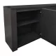 Μπουφές Kalya  σε ανθρακί απόχρωση 220x49x89.5εκ