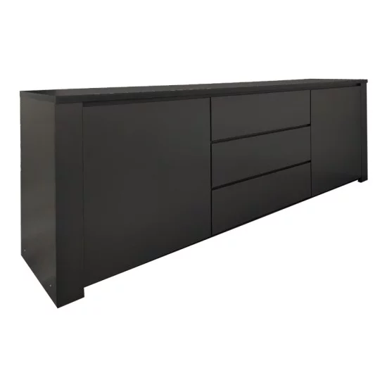 Μπουφές Kalya  σε ανθρακί απόχρωση 220x49x89.5εκ