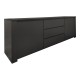 Μπουφές Kalya  σε ανθρακί απόχρωση 220x49x89.5εκ