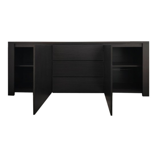 Μπουφές Kalya  σε wenge απόχρωση 220x49x89.5εκ