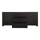 Μπουφές Kalya  σε wenge απόχρωση 220x49x89.5εκ