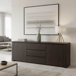 Μπουφές Kalya  σε wenge απόχρωση 220x49x89.5εκ