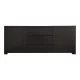 Μπουφές Kalya  σε wenge απόχρωση 220x49x89.5εκ