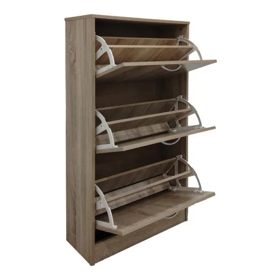 Παπουτσοθήκη Savaz  σε sonoma απόχρωση 60x24x114εκ