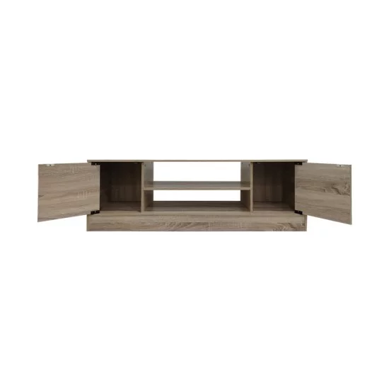 Έπιπλο τηλεόρασης Sasa  σε sonoma απόχρωση 120x35x41.5εκ