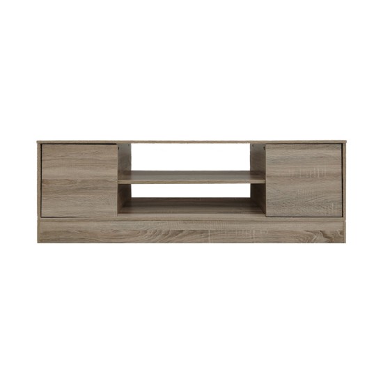 Έπιπλο τηλεόρασης Sasa  σε sonoma απόχρωση 120x35x41.5εκ