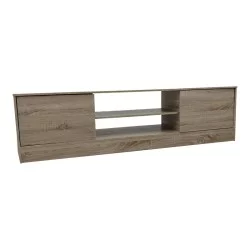 Έπιπλο τηλεόρασης Sasa  σε sonoma απόχρωση 150x35x41.5εκ