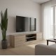 Έπιπλο τηλεόρασης Sasa I  σε sonoma απόχρωση 150x35x41.5εκ