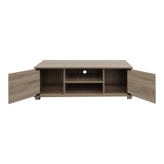 Έπιπλο τηλεόρασης Serank  σε sonoma απόχρωση 120x40x40εκ