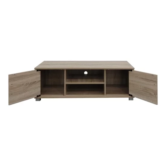 Έπιπλο τηλεόρασης Serank  σε sonoma απόχρωση 120x40x40εκ