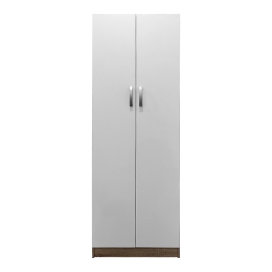 Ντουλάπα δίφυλλη Lego  σε sonoma-λευκή απόχρωση 60x42x180εκ