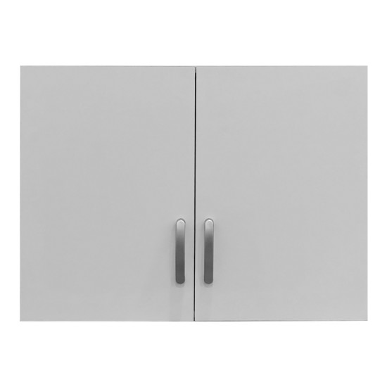 Πατάρι ντουλάπας δίφυλλο Lego  σε λευκή απόχρωση 79x41.5x60εκ