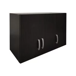 Πατάρι ντουλάπας τρίφυλλο Lego  σε wenge απόχρωση 90x41.5x60εκ