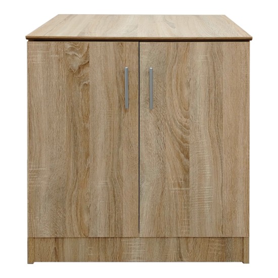 Παπουτσοθήκη-ντουλάπι Souken  6 ζευγών σε sonoma απόχρωση 60x40x80εκ