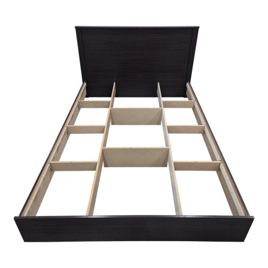 Κρεβάτι Athos  σε wenge απόχρωση 140x200εκ