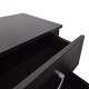 Κομοδίνο Athos  σε wenge απόχρωση 48x40x41.5εκ