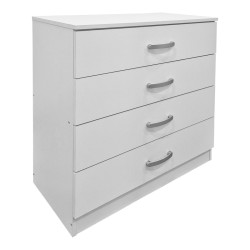 Συρταριέρα Athos  σε λευκή απόχρωση 80x40x79εκ