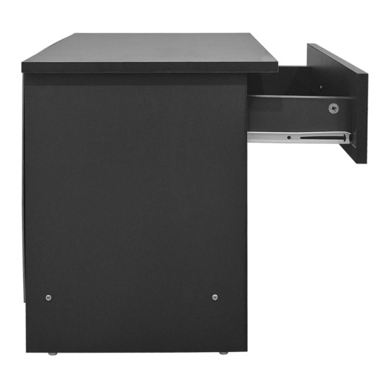 Κομοδίνο Bedy  ανθρακί 40x34x42εκ