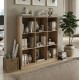 Βιβλιοθήκη Gridea  sonoma 119.5x30x121εκ