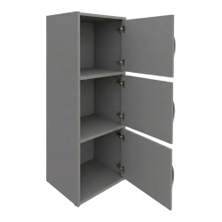 Ντουλάπι-στήλη Soline  ανοιχτό γκρι 40x34.5x90.5εκ