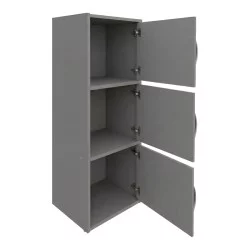 Ντουλάπι-στήλη Soline  ανοιχτό γκρι 40x34.5x90.5εκ