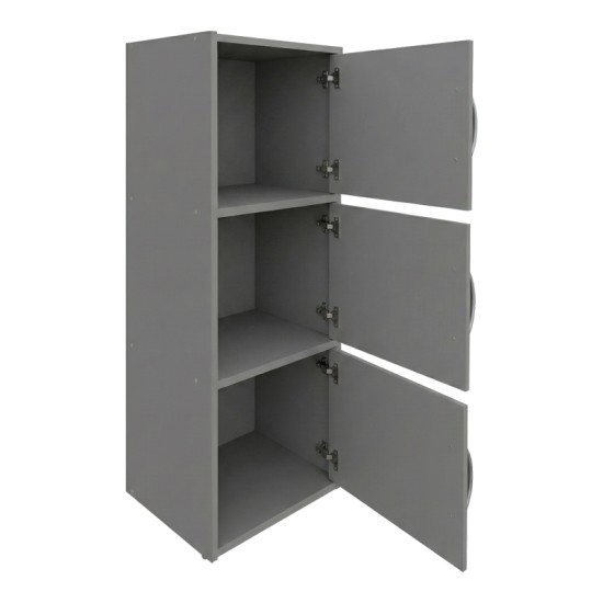 Ντουλάπι-στήλη Soline  ανοιχτό γκρι 40x34.5x90.5εκ