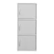 Ντουλάπι-στήλη Soline  λευκό 40x34.5x90.5εκ