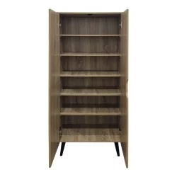 Παπουτσοθήκη-ντουλάπα Oufelia  sonoma 60x32.5x134.5εκ