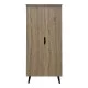 Παπουτσοθήκη-ντουλάπα Oufelia  sonoma 60x32.5x134.5εκ