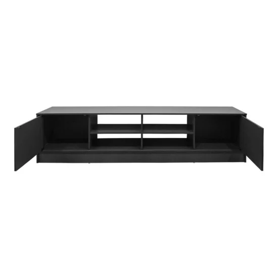 Έπιπλο τηλεόρασης Tivia  ανθρακί 180x35x41.5εκ