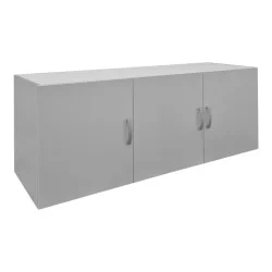 Πατάρι ντουλάπας τρίφυλλο Alvia  λευκό 150x51x60εκ