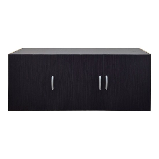 Πατάρι ντουλάπας τρίφυλλο Alvia  wenge 150x51x60εκ
