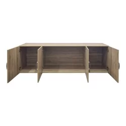 Πατάρι ντουλάπας τετράφυλλο Alvia  sonoma 200x51x60εκ