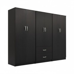 Ντουλάπα τετράφυλλη Lego Ι  wenge 240x42x180εκ