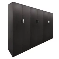 Ντουλάπα εξάφυλλη Athos  wenge 240x42x180εκ