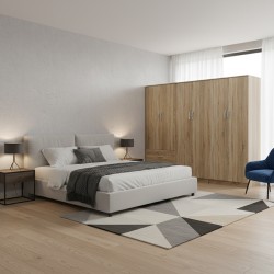 Ντουλάπα εξάφυλλη Lego I  sonoma 240x42x180εκ