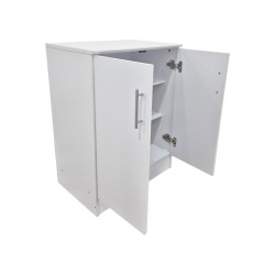 Παπουτσοθήκη-ντουλάπι Souken  6 ζευγών λευκό 60x40x80εκ