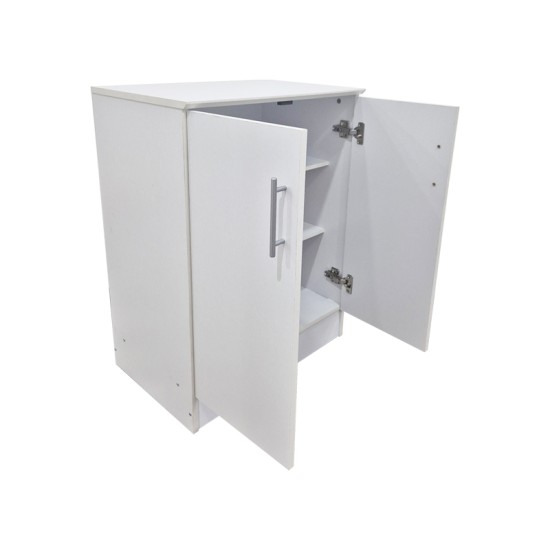 Παπουτσοθήκη-ντουλάπι Souken  6 ζευγών λευκό 60x40x80εκ