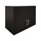 Ντουλάπα εξάφυλλη με πατάρι Athos I  wenge 240x42x240εκ