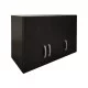 Ντουλάπα πεντάφυλλη με πατάρι Athos I  wenge 170x42x240εκ