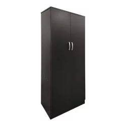 Ντουλάπα τετράφυλλη με πατάρι Athos Ι  wenge 160x42x240εκ