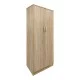 Ντουλάπα εξάφυλλη με πατάρι Athos I  sonoma 240x42x240εκ