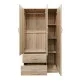 Ντουλάπα πεντάφυλλη με πατάρι Athos  sonoma 170x42x240εκ