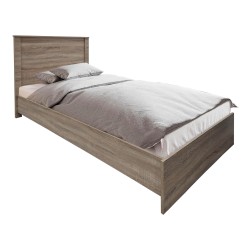 Σετ Κρεβατοκάμαρας Athos Sonoma με Κρεβάτι 90x190εκ Σετ 3τεμ