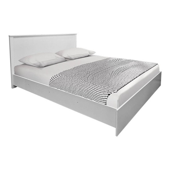 Σετ Κρεβατοκάμαρας Athos Λευκό με Κρεβάτι 160x200εκ Σετ 3τεμ