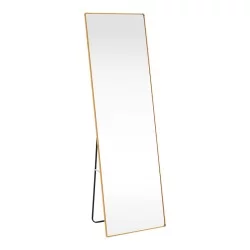 Καθρέπτης Moira  αλουμίνιο χρυσό 50x28x160εκ