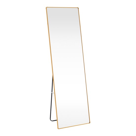 Καθρέπτης Moira  αλουμίνιο χρυσό 50x28x160εκ