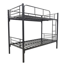 Κρεβάτι-κουκέτα Belit  μεταλλικό λευκό 90x190εκ